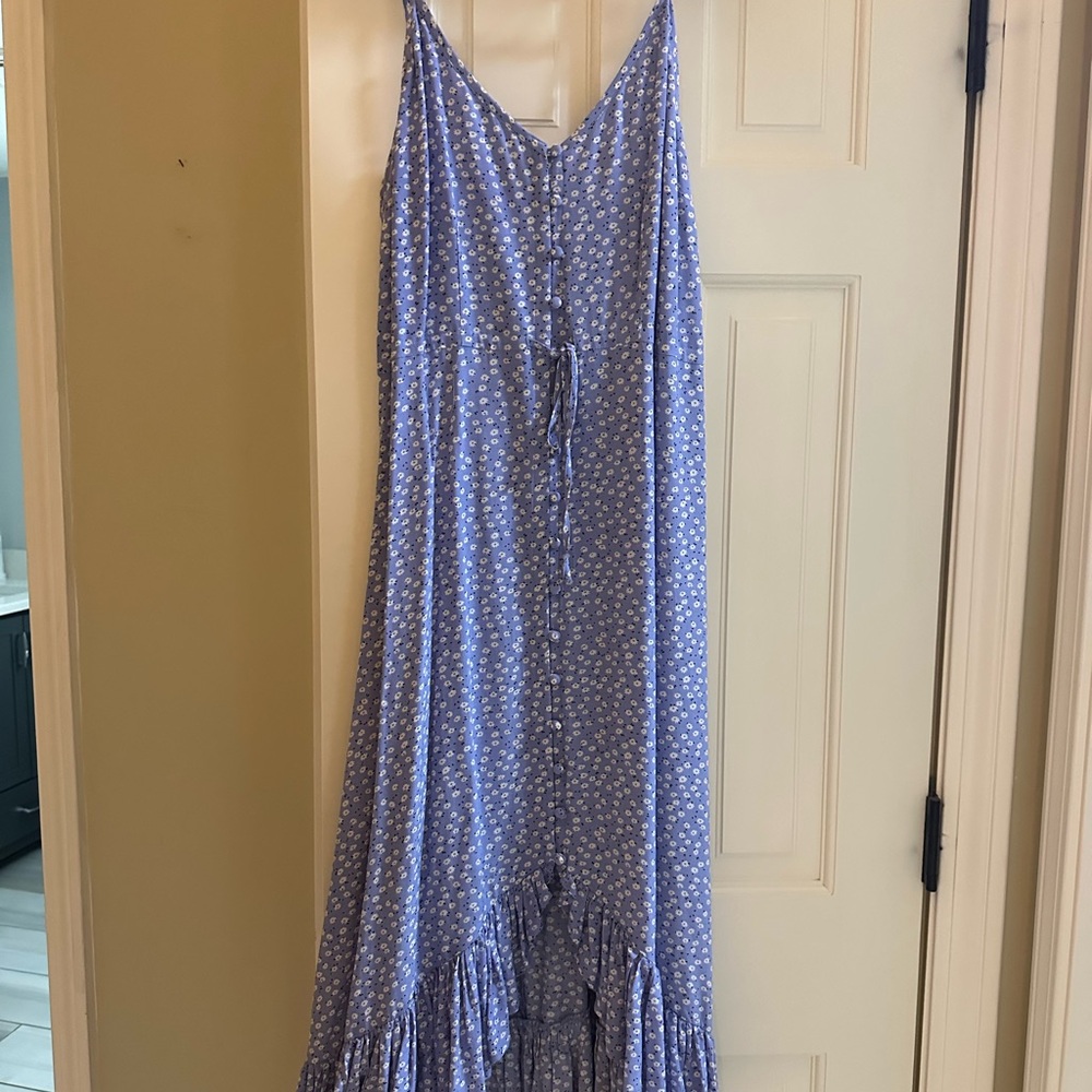 Rails Blue Floral Maxi Dress